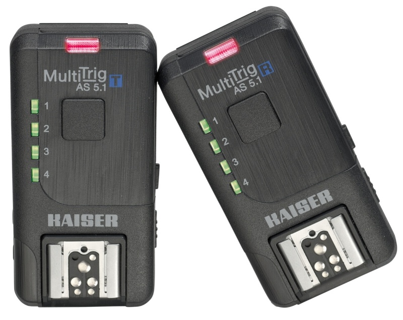 Kaiser distantspäästik MultiTrig AS 5.1 Radio Trigger Set for Camera & Flash