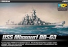 Academy mudel BB-63 USS Missou ri 1:700
