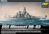 Academy mudel BB-63 USS Missou ri 1:700