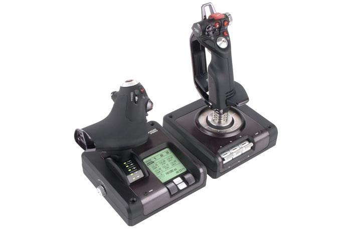 Logitech joystick G Saitek X52 Pro Flight Control System, must