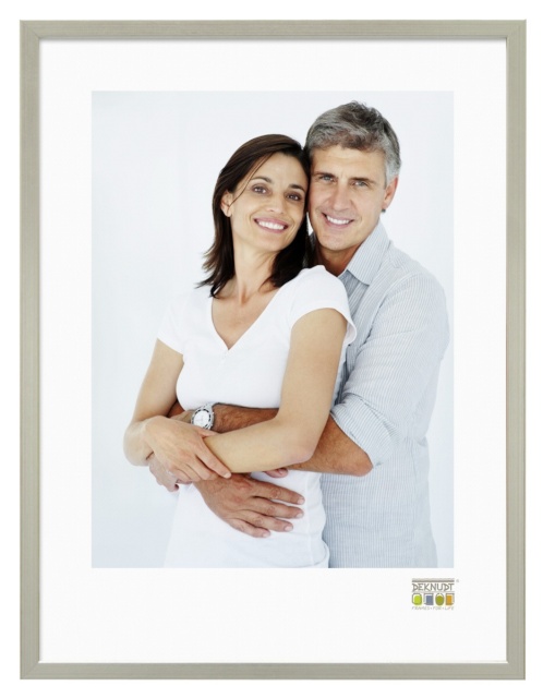 Deknudt pildiraam S41JD1 DIN A3 29,7x42 hõbedane, narrow wooden frame