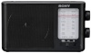 Sony raadio ICF-506 must, 5W