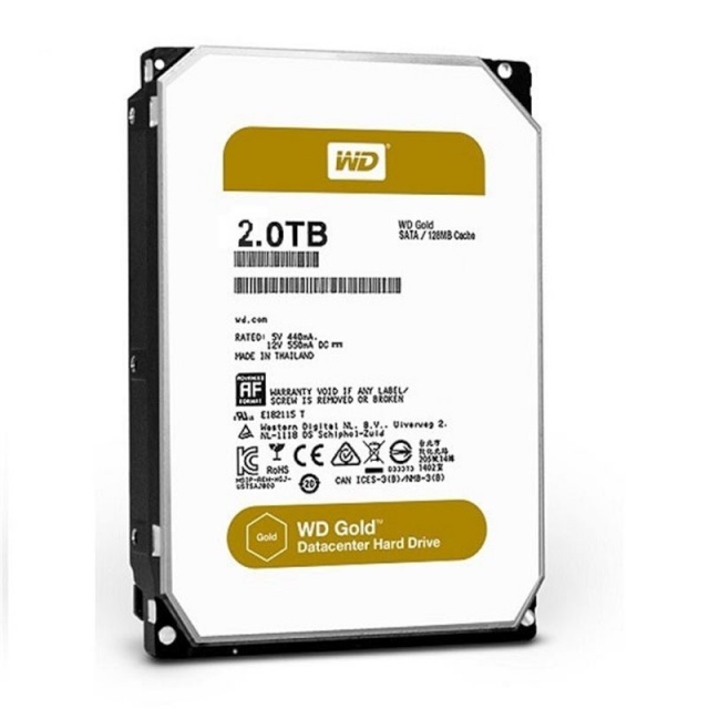 WD kõvaketas 2TB Gold Datacenter HDD