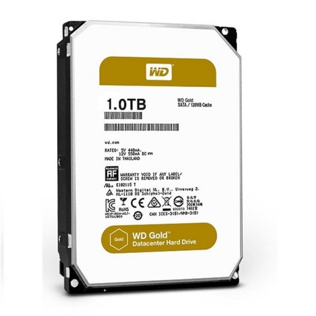 WD kõvaketas 1TB Gold 64MB Datacenter