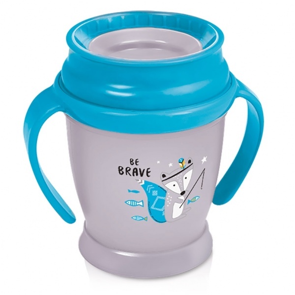 Lovi 360 tass käepidemega 250 ml JUNIOR Indian Summer, 1/592