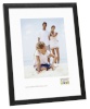 Deknudt pildiraam S41JL2 DIN A4 21x29,7 must, narrow wooden frame