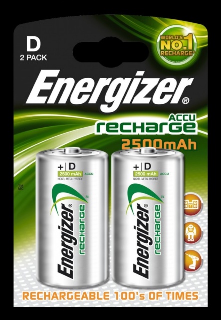 Energizer patarei Accu Power Plus D HR20 /2500mAh /2tk.
