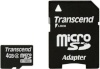 Transcend mälukaart microSDHC 4GB Class 4