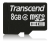 Transcend mälukaart microSDHC 8GB Class 4