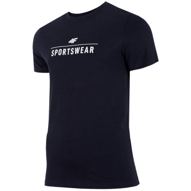 4F T-särk meestele tume Granat H4Z22 TSM354 30S suurus S