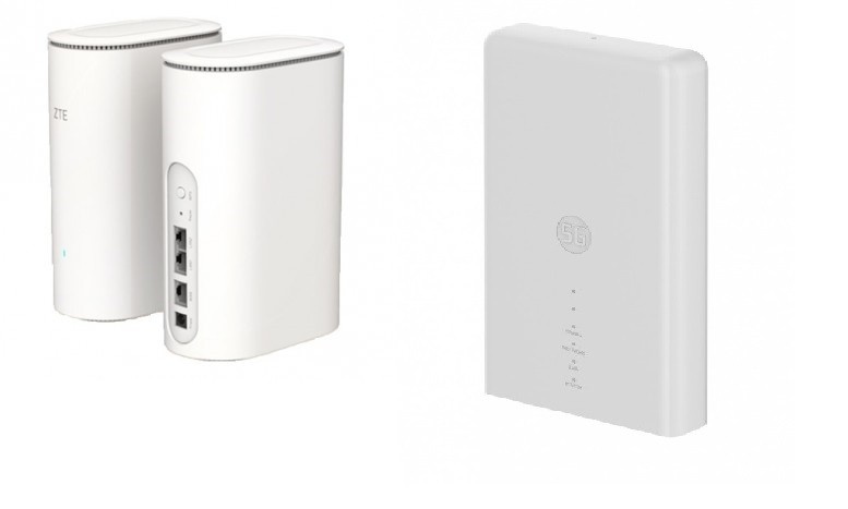 ZTE ruuter Set MC889 5G ODU + Z1320 WiFi6 AX3000
