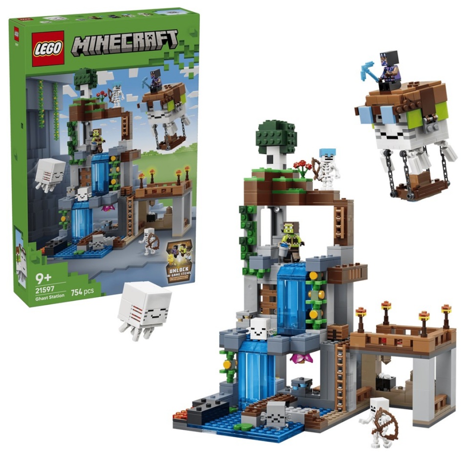 Lego klotsid MINECRAFT 21597 Ghast Station