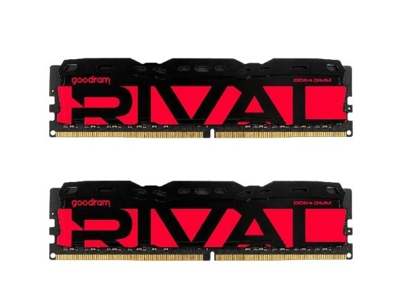 GOODRAM mälu PC memory DDR4 Rival Radiant 32GB (2x16) 3200MHz CL16 Red