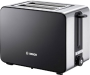 Bosch röster TAT7203 Compact Toaster, must/roostevaba teras
