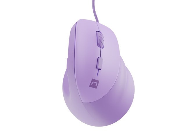 Natec hiir Vertical mouse CRAKE 2 PRO 128000DPI optical lavender