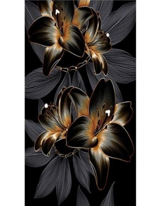 Norimpex Diamentowa mozaika - Lilie Czarne I Złote