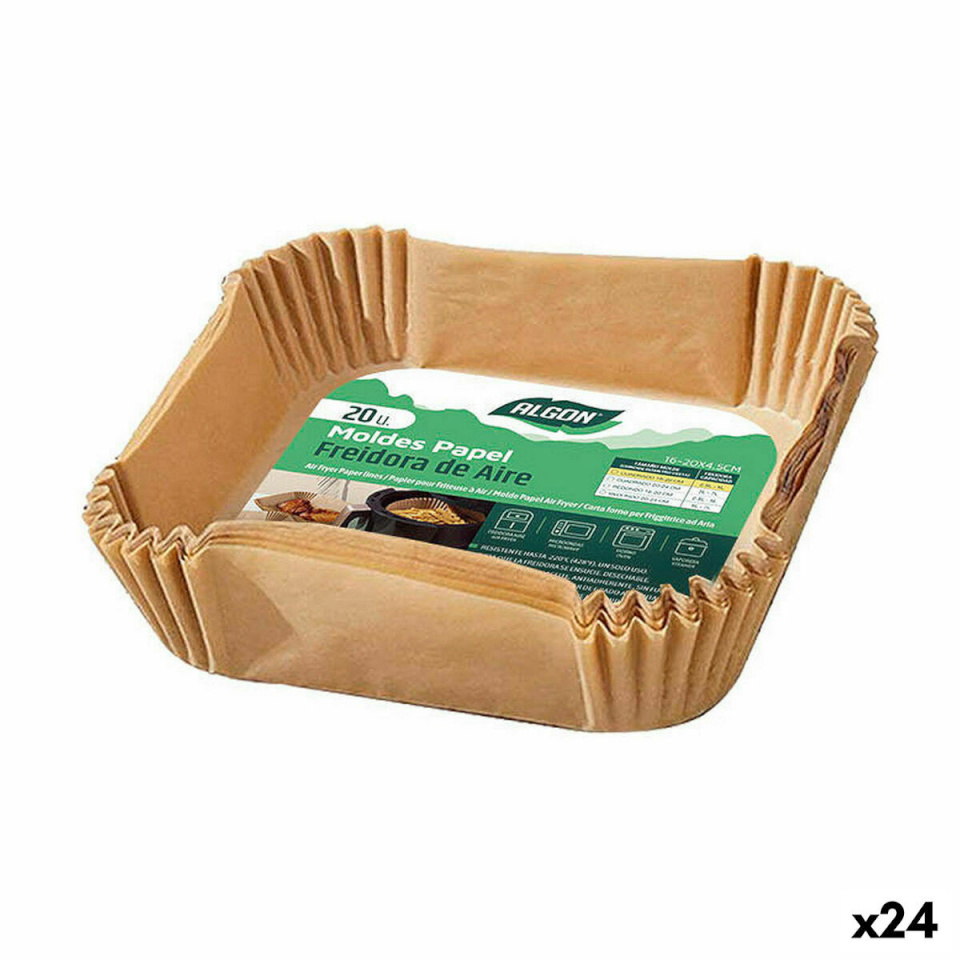 Algon Food Tray Set Õlita Praepann 20cm 20tk (24tk)