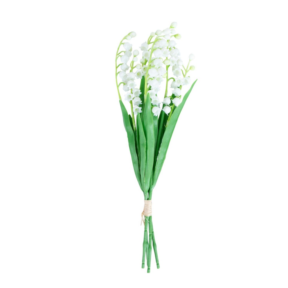 H4Y kunstlill Flowerly, 37cm, piibeleht