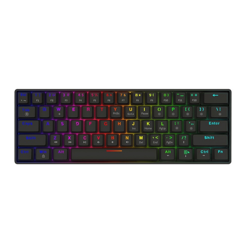 Savio klaviatuur Mechanical Keyboard BLACKOUT X2 OUTEMU sinine, Hot Swap