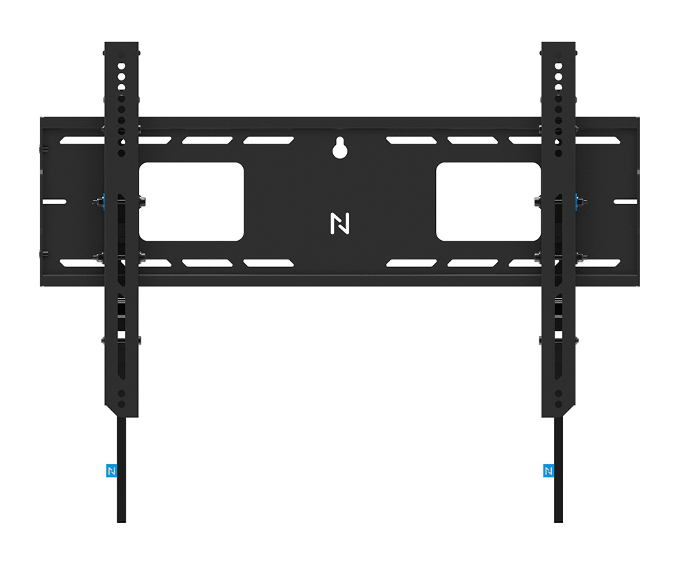 NeoMounts LEVEL-750 WL35-750BL16 Tiltable heavy duty seinakinnitus Wall Mount - 42-86" screen - max 125 kg - VESA 100x100-600x400 - d 9,3 cm - level adjus