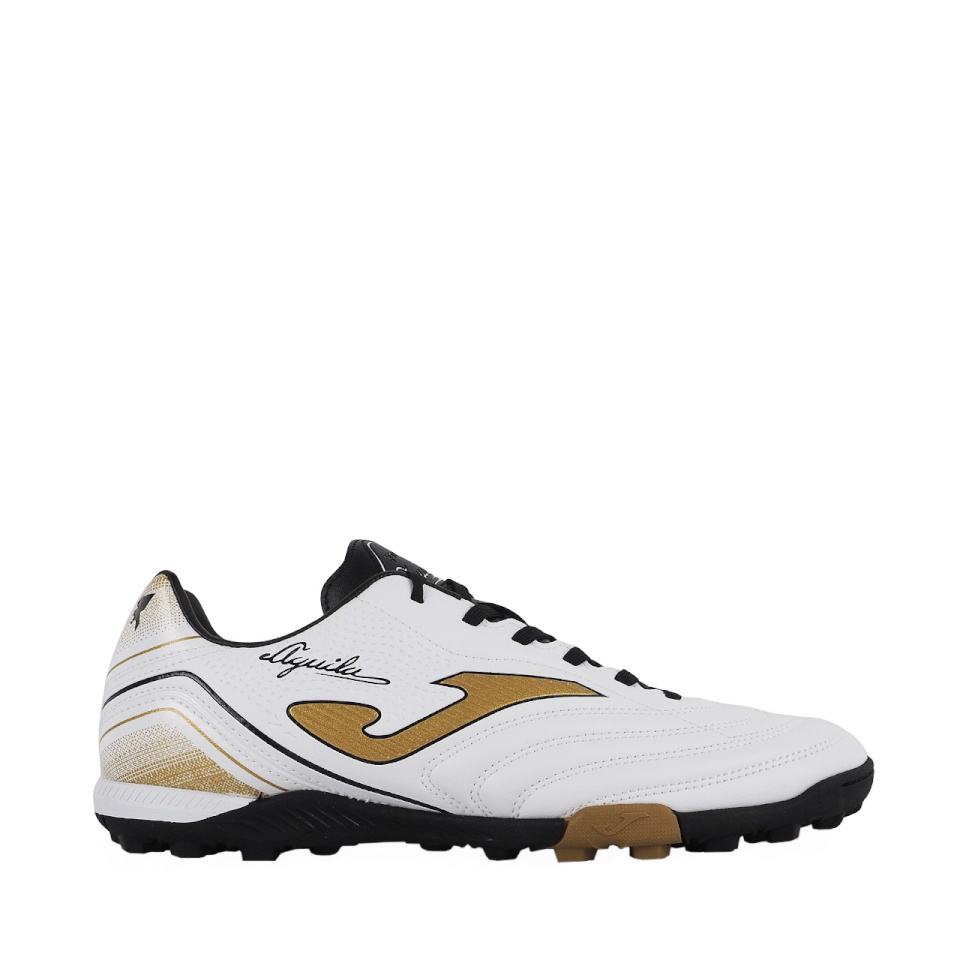 Joma jalgpallijalatsid Aguila 2502 Turf valge-kuldne AGUW2502TF suurus 41