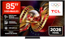 TCL 85" C8L – 4K SQD Mini-LED Google TV
