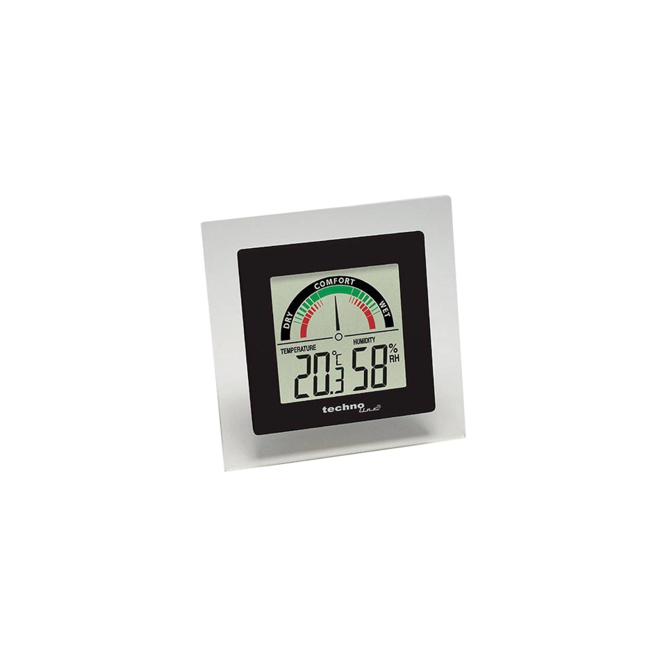 Technoline termomeeter WS 9415, hõbedane