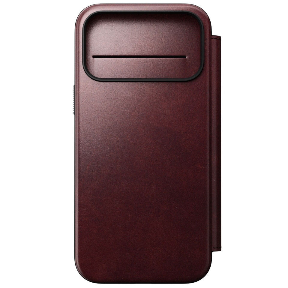 Nomad kaitsekest Modern Leather Folio iPhone 17 Pro Max Burgundy H.