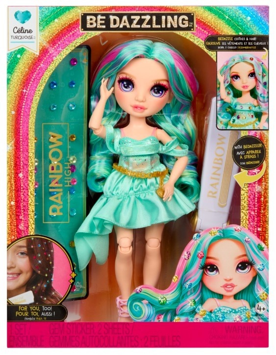 MGA mängunukk Rainbow High Be Dazzling Fashion Dolls - Celine Turquoise