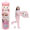 Barbie nukk Cutie Reveal Sweet Bows, roosa lammas