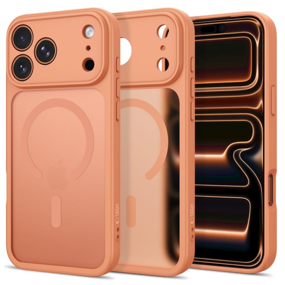 Tech-Protect BASICMAG MagSafe iPhone 17 Pro / 18 Pro MATTE COSMIC ORANGE