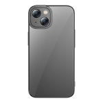 Baseus kaitsekest Baseus Glitter Transparent Case and Tempered Glass set iPhone 14 Plus must