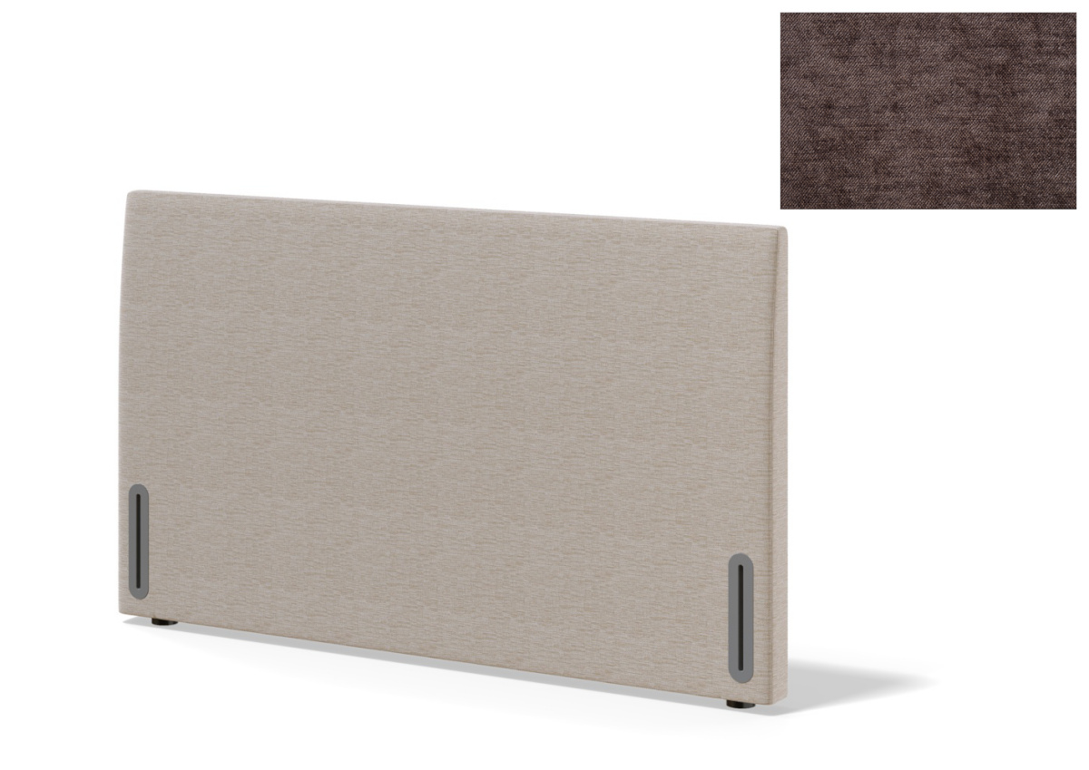 Sleepwell voodiots RED/BLACK DIONE, 161x10x95cm, BOLSHOI pruun