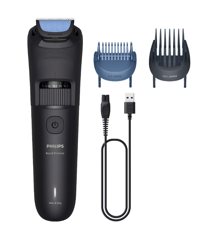 Philips juukselõikur BT3620/15 Series 3000 Beard Trimmer, must