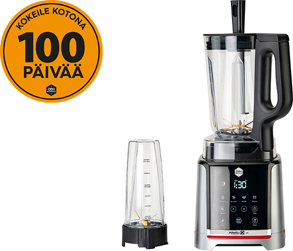 OBH Nordica blender Infiny Mix+, hõbedane/must