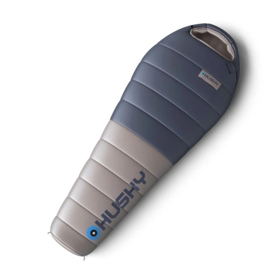 Husky magamiskott DOPY Down Sleeping Bag -25 °C, 85 × 220 cm, 1.69 kg, sinine-hall
