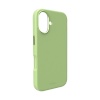 Puro Icon Mag Pro Liquid Silicone Case for iPhone 17, MagSafe Compatible, with Camera Protection and Aluminum Buttons - Green / iPhone 17