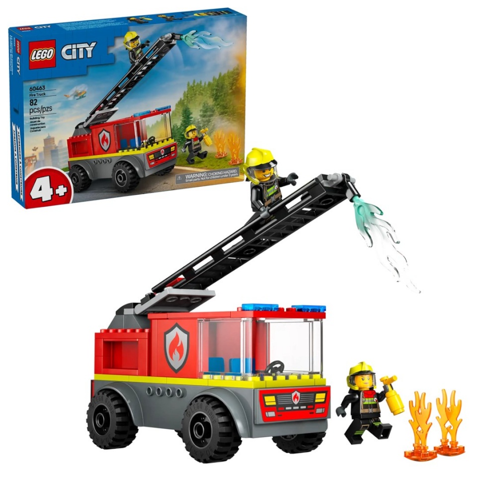 Lego klotsid CITY 60463 Fire engine with ladder