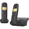 Gigaset telefon A270 A Duo must