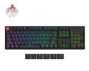 Keychron klaviatuur Wireless K10 Rgb must K10x-h1