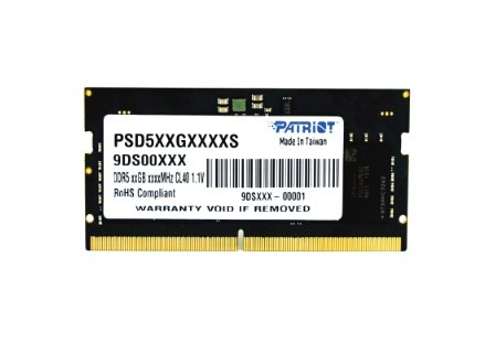 Patriot mälu Signature PSD532G48002S, 32GB, DDR5, 4800MHz