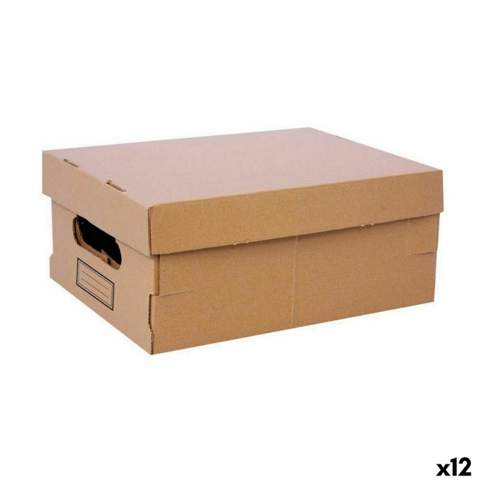 Confortime kaanega säilituskarp Papp 30x22,5x12,5cm (12tk)