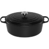 Le Creuset ahjunõu Signature Oval Roaster, 33cm, must