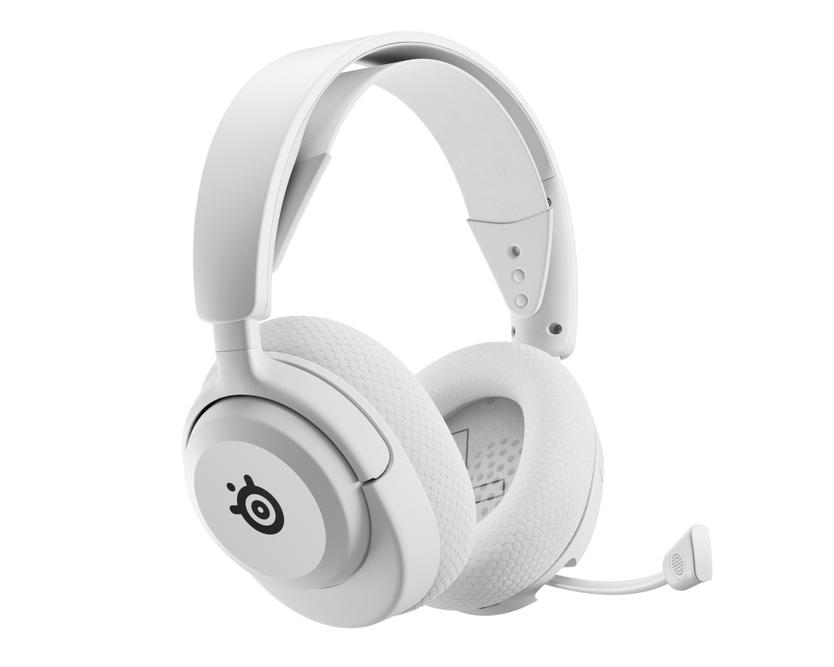 SteelSeries juhtmevabad kõrvaklapid Arctis Nova 5P Wireless, valge
