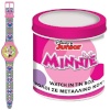 Minnie Mouse laste kell MINNIE - TIN BOX Ø 33mm