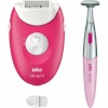 Braun epilaator SE3-202 fuksiaroosa