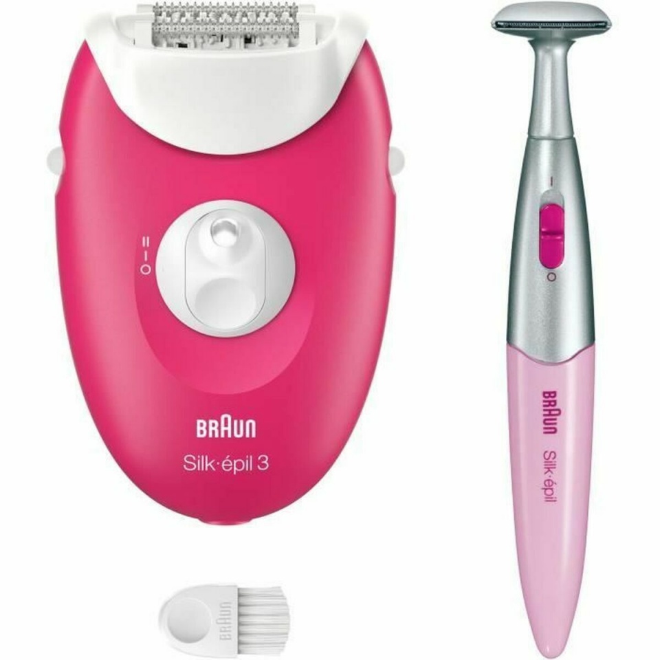 Braun epilaator SE3-202 fuksiaroosa