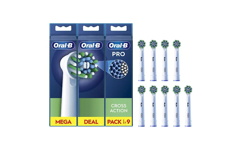 Braun lisaharjad Oral-B Pro Cross Action, 9tk