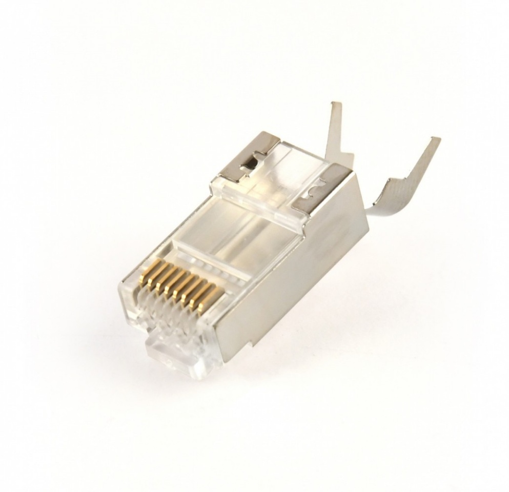 Gembird adapter Modular plug CAT7 15u kuldne 50pcs