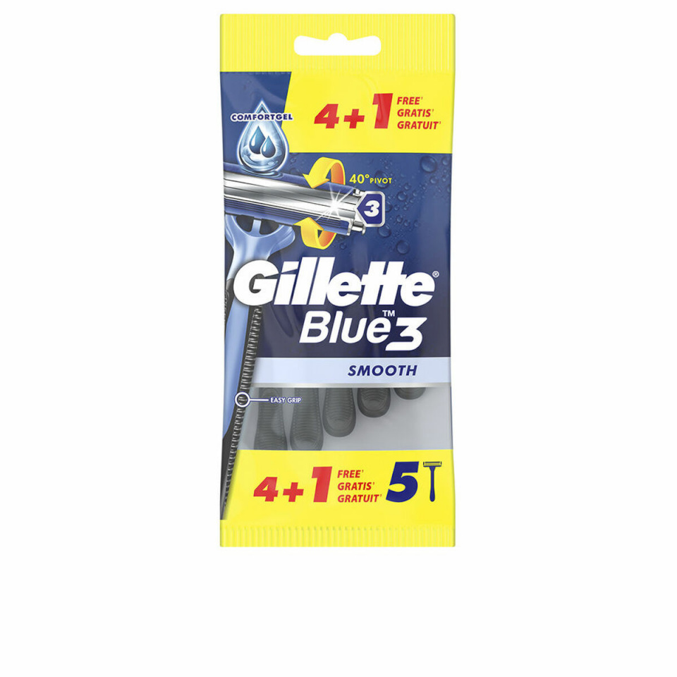 Gillette žiletiterad Blue 3 Ühekordne (5tk)